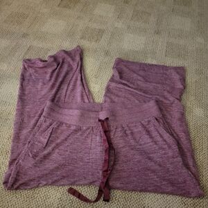 Wide leg lounge pants